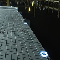 Solar Lights for Snap Dock | Floating PWC Ports in Miami 